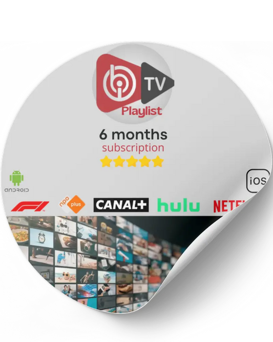 6 Month Plan – Best IPTV Subscription for IBO Player Ma boutique